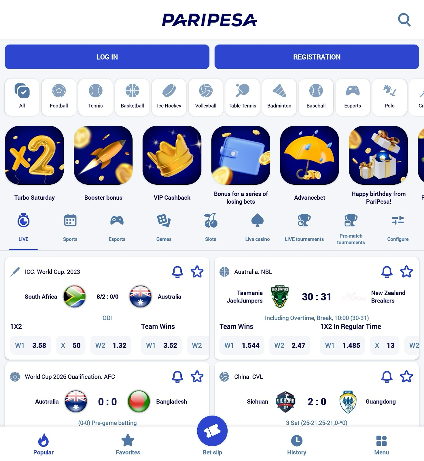 PariPesa App Page Nigeria